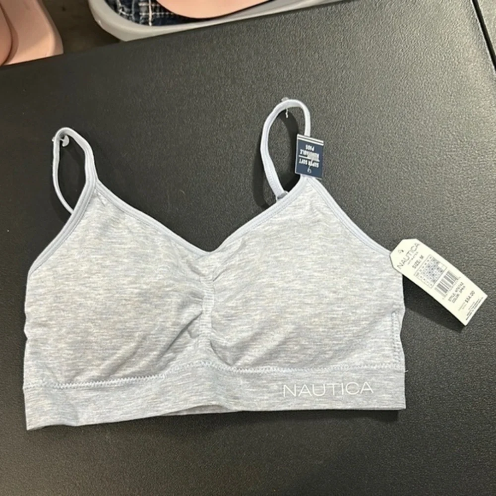 NWT Nautica Light Blue Bra size m